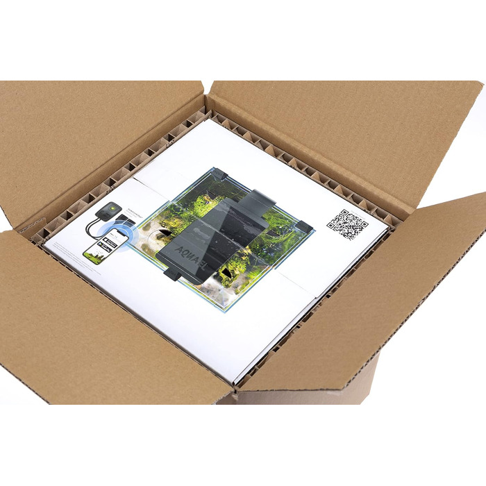 Aquael Shrimp Set SMART D&N 10 Білий акваріум для креветок, LED, енергоефективний