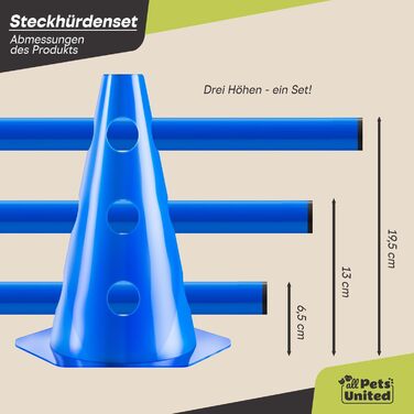 Набір для аджиліті для собак: тунель, аксесуари, конуси, фрісбі, кидки та переносна сумка (200 см)