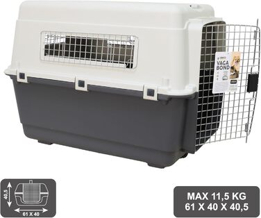 Транспортувальний бокс Croci Vagabond S 61x40x40,5 см для тварин