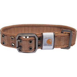 Carhartt нашийник для собак, регульований, широкий, коричневий, розмір M