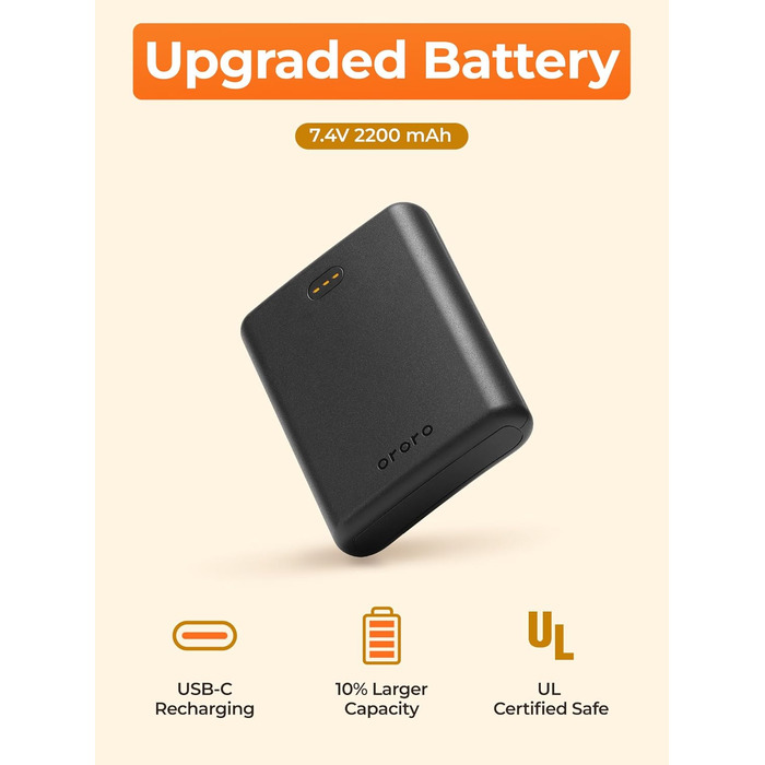 ORORO Теплий зимовий одяг для собак з підігрівом, акумуляторний, відбиваючий, для малих, середніх та великих собак (Синій, L)