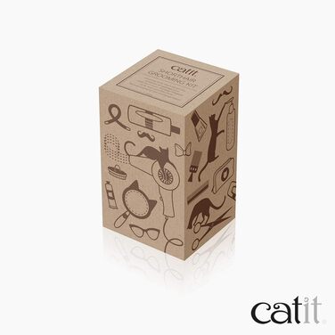 Набір щіток Catit для короткошерстих котів, щітки для догляду за шерстю короткошерстих котів