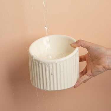 Підвищена керамічна годівниця для котів Sweejar, нахилена, 350 мл, бежева - для здоров'я спини