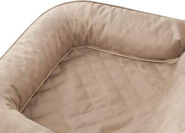 Автоматик для собак та котів: лежанка, переноска, корзинка, шлейка, 42x55 см, бежевий Оксфорд