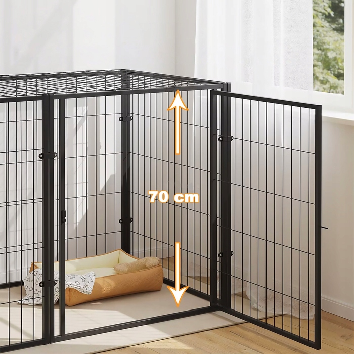 Металевий вольєр Globani 60 x 120 x 70 см