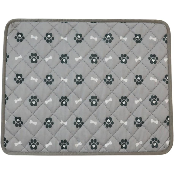 MISSMAO Клімат-матрац для собак, охолоджуючий килимок для тварин, неслизький, сірий, XXL (150x90 см)