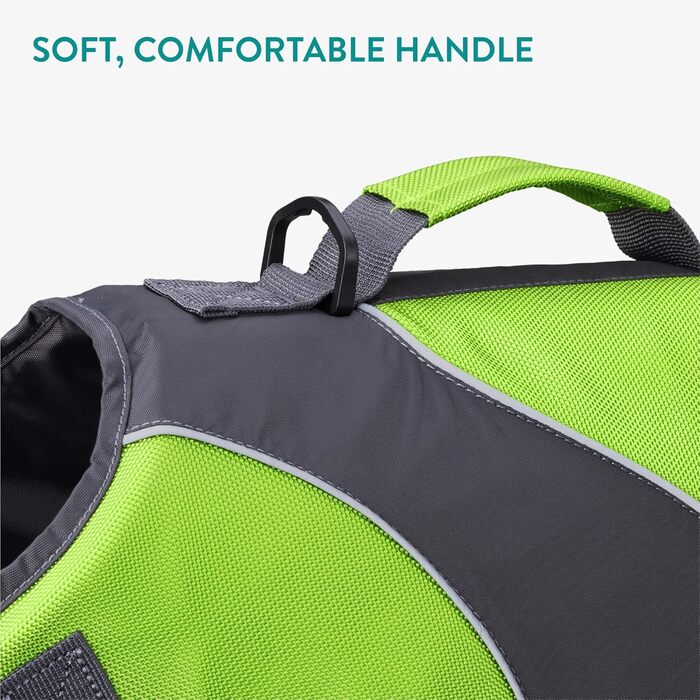 Жилет для собак, зелений, розмір M, колір лаймовий