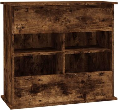 Тумба для акваріума ZEYUAN з ДСП, копчена дубова, 81x36x73 см, підставка та шафа для акваріума