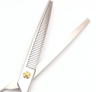 Професійна філірувальна ножиця для собак, котів та інших домашніх тварин. Ножиці для грумінгу з регульованим гвинтом. Ідеально для догляду за шерстю.