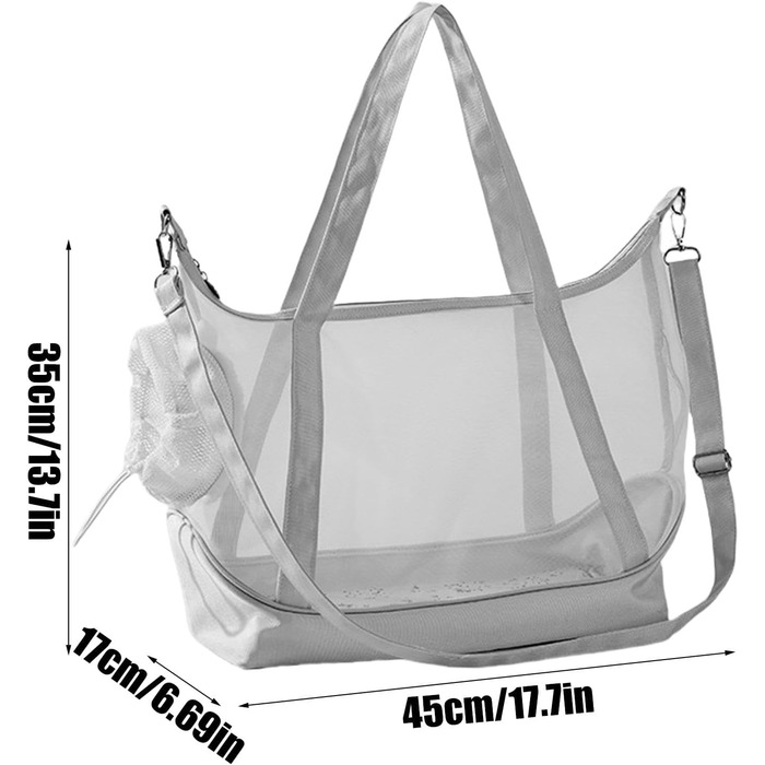 Переноска для собак та котів, регульована сумка-переноска для маленьких собак та котів, сумка для подорожей, переноска для цуценят, переноска для собак, сумка через плече для подорожей, м'ятно-зелений (сірий)