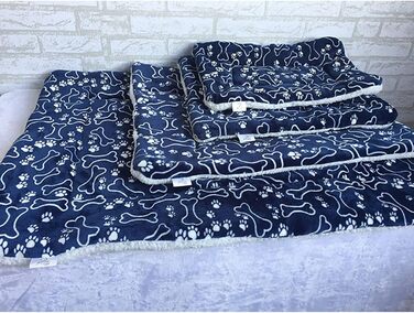 М'яка літня килимок для тварин, лежанка для собак та котів - кістка, 74x100 см