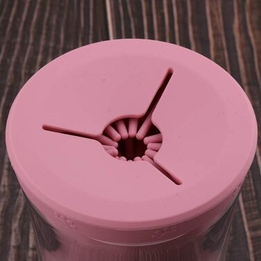 Миска для миття лап собакам, рожева | Чистяча щітка для лап собак