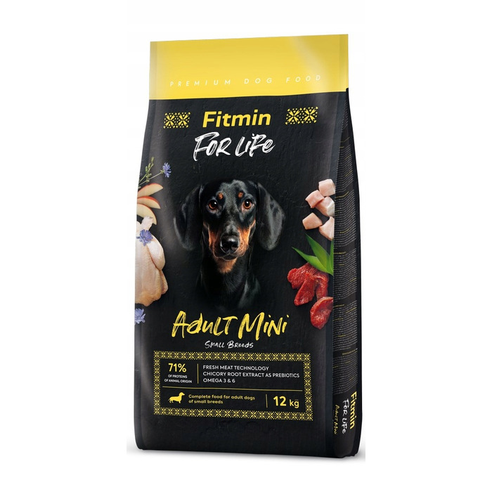 Корм для дорослих собак малих порід Fitmin Dog for Life Adult mini, 12 кг