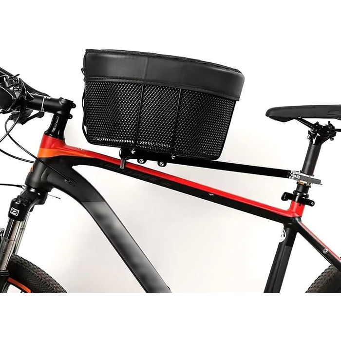 Кошик для собак на велосипед - знімний аксесуар для маленьких собак, безпечний та зручний для прогулянок та перевезення