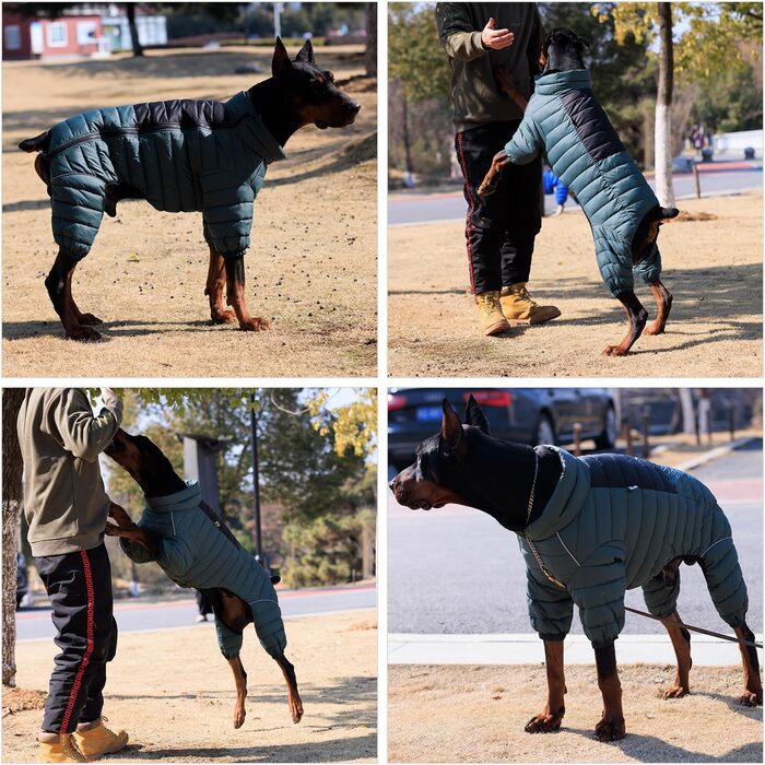 Водонепроникний теплий одяг для собак: куртка, жилет, одяг для чотирилапих друзів. Підходить для малих, середніх та великих собак.
