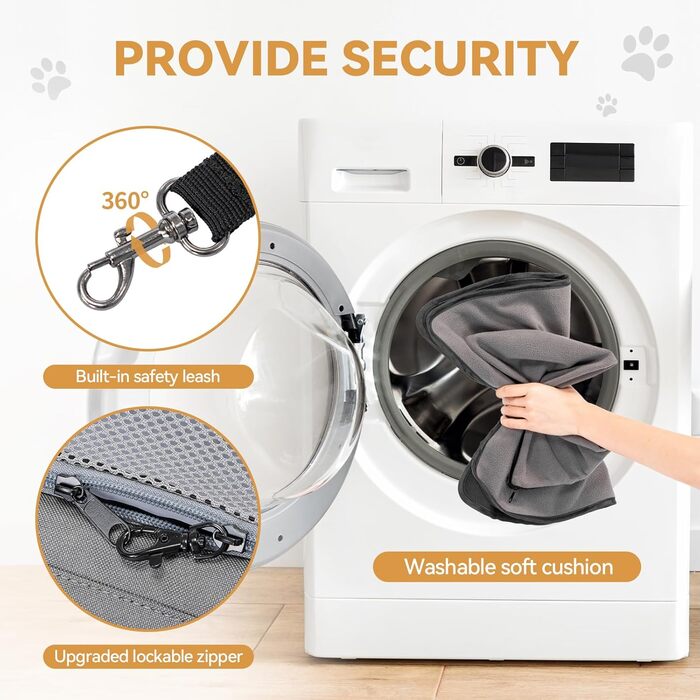 Транспортна сумка для собак та котів Petsfit 55x40x23 - переноска для тварин в літак, авто, поїзд (сірий)