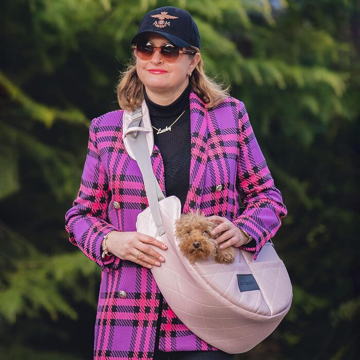 Трансформер для собак та котів до 6 кг, рожевий | Сумка-переноска для цуценят та маленьких собак