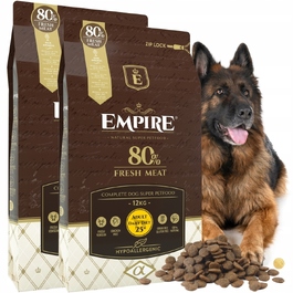 Сухий корм Empire для собак з дичиною, гіпоалергенний, беззерновий, 24 кг
