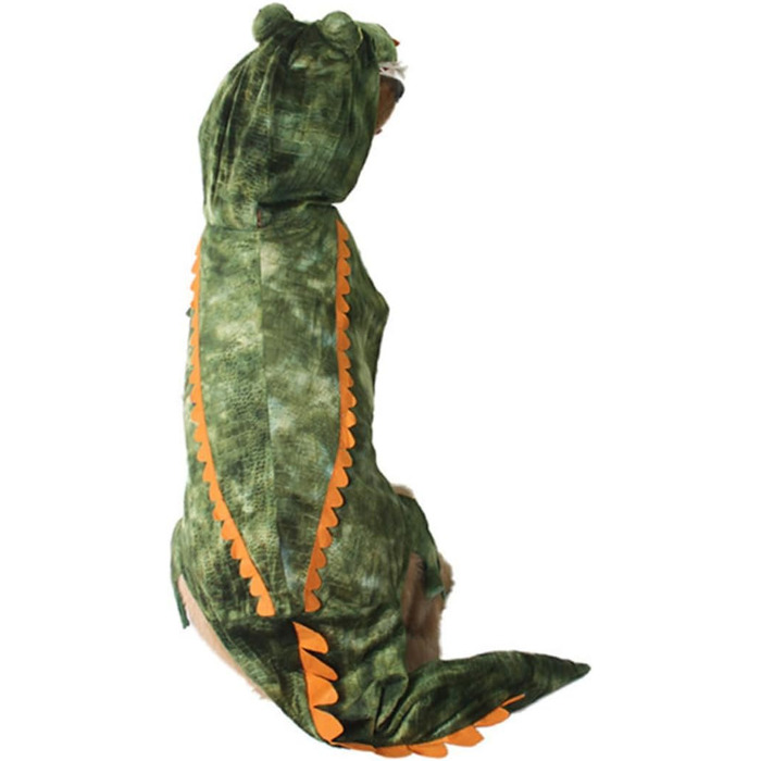 Костюм крокодила для собак: теплий і зручний халат для маленьких собак, цуценят та котів. Ідеально для фотосесій та свят.
