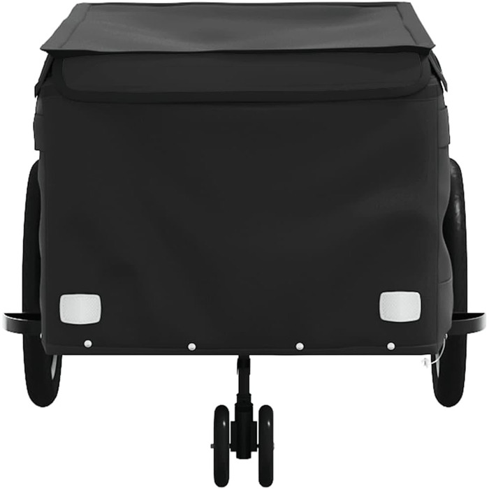 Причіп для собак, велосипедний причіп, причіп для бігу, чорний, 45 кг, сталь