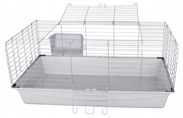Висока та міцна клітка XXL (120 см) для кролика, морської свинки та гризунів