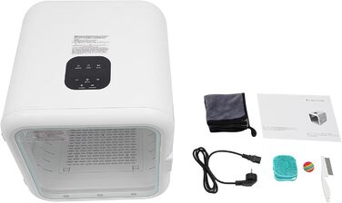 Автоматична сушарка-бокс для котів та собак 800W, інтелектуальна сушарка для тварин з контролем температури (22-45°C), 62Л, 360° обдув