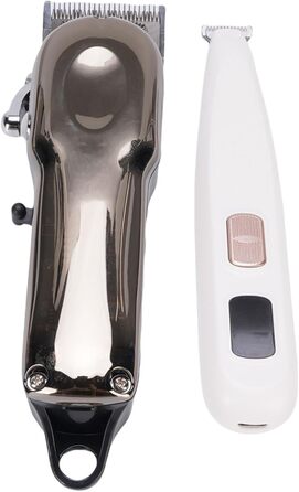 Набір для стрижки тварин Yinhing: бездротовий, тихий, з LED-дисплеєм, з нержавіючої сталі. Підходить для собак, котів, коней, корів, догляду за лапами, вухами та очима