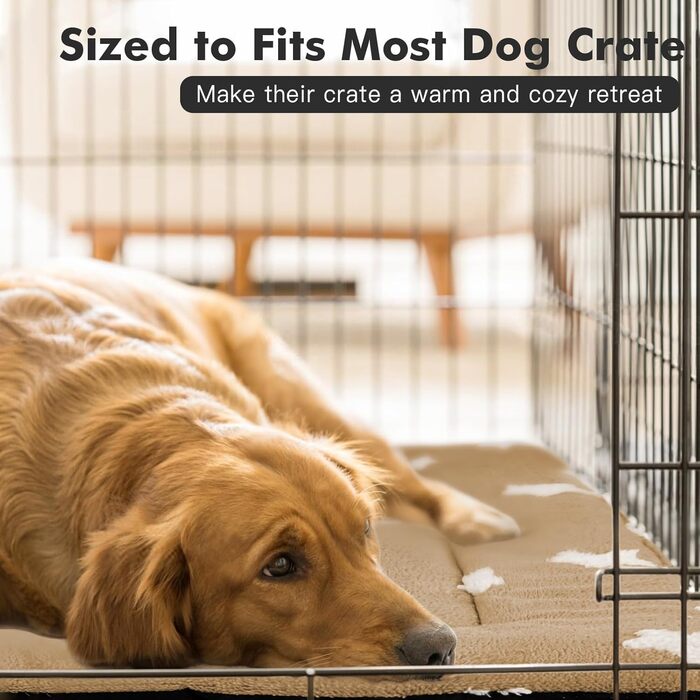 Mora Pets підстилка для собак, м'яка лежанка у клітку 91,4 см, прана, зірковий дизайн, для великих собак та котів, матрац для затишного сну