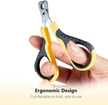 Професійний обрізчик кігтів для котів Thunderpaws з заостреним ножем та пилочкою, підходить для котів та дрібних тварин