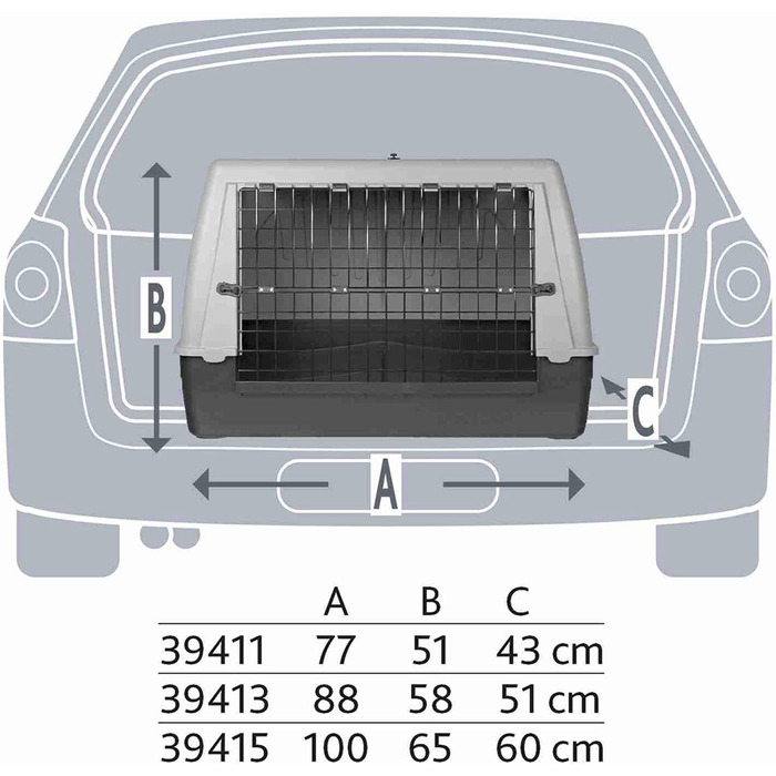 Trixie TX-39415 транспортний бокс Journey для тварин, розмір L