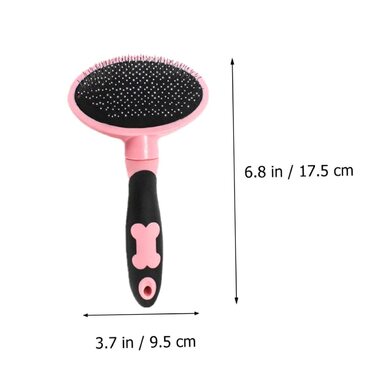 Щітка для котів та собак Happyyami: 2 шт. для догляду за шерстю, масажна, для довгошерстих, ефективне розчісування та очищення