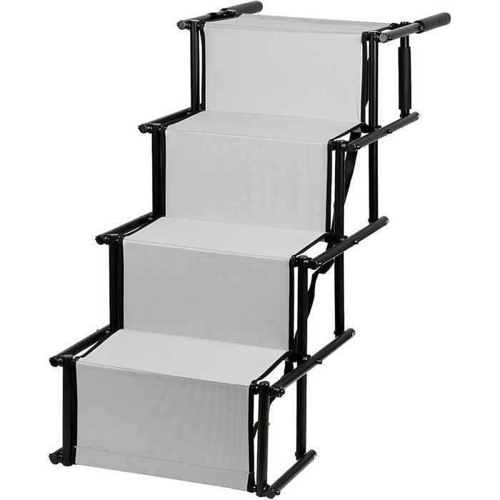 Рампа для собак Homewell - складана, до 70 кг, регульована, сіра