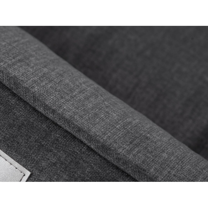 Лежанка для собак Joker Gesteppt - велика (L) 106 x 80 см, сіра (Graphit Fancy)