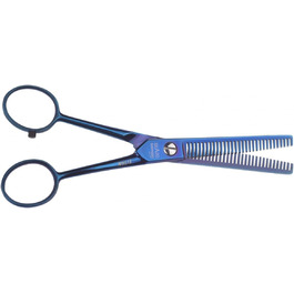 Ножиці для грумінгу собак EHASO, титанові, двосторонні, 15 см
