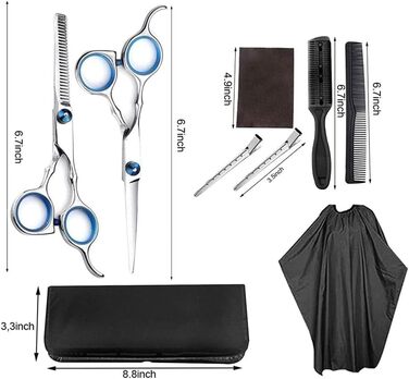 Професійна ножиця для собак, вигнута ножиця для шерсті, набір ножиць для стрижки собак, спеціально розроблені для домашніх тварин