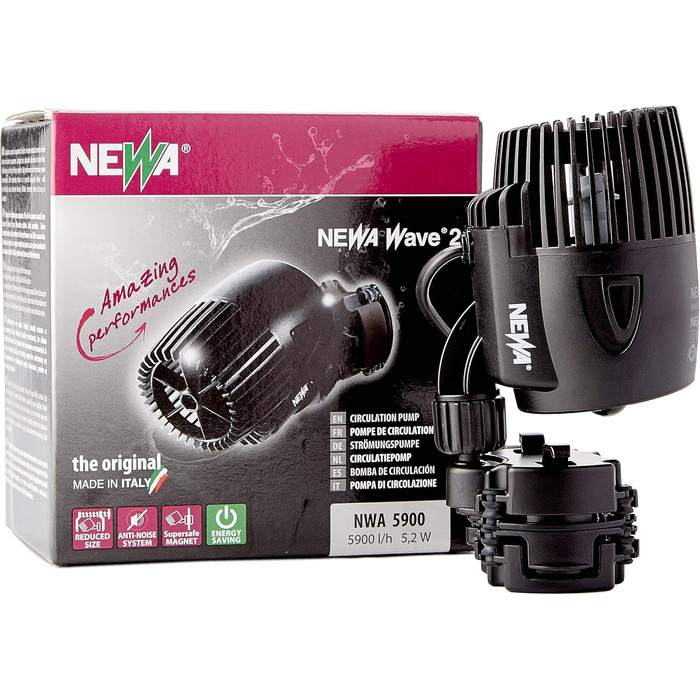 Newa Wave акваріумна помпа для течії, 3,9 ADJ, регульована