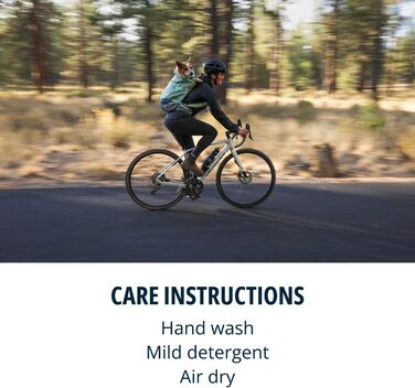 Рюкзак-переноска для собак Ruffwear Hitch Hiker, сірий Базальт, XS