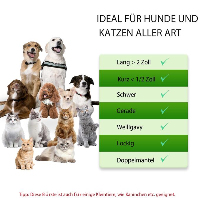 Набір для догляду за собаками (5 шт.) - щітка для вичісування линяючого хутра собак та котів. Видаляє відмерте хутро та запобігає утворенню ковтунів. Колір: блакитний (5 шт.), зелений (3 шт.)