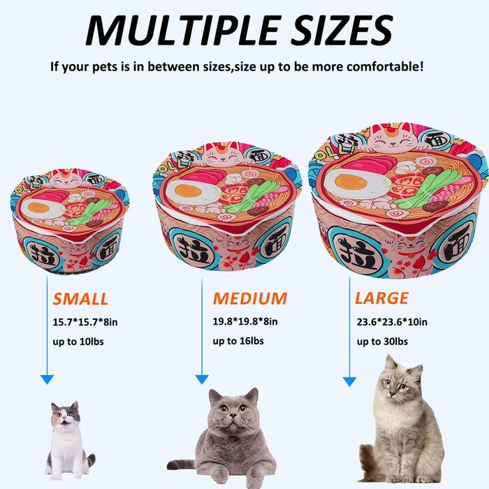 Кігтеточка-будиночок для котів Ramen M: затишне ліжко-будиночок для кошенят та дорослих котів