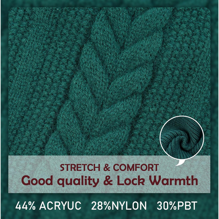 Пуловер для собак на Різдво, теплий зимовий одяг для тварин, зручний вовняний пуловер з коміром для маленьких собак, теплий в'язаний одяг з рукавами для цуценят, зелений (X-Small, павіоновий зелений)