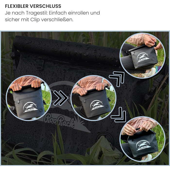 Таліас Лекерліташе – водонепроникна сумка для прогулянок з собакою з відділенням для герметичних відходів – сумка для дресирування собак, яку можна носити через плече або на поясі – сумка для корму та ласощів для собак