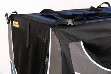 Транспортна переноска для собак 82x59x59 см, складана переноска-будка CoolPet, переноска для подорожей, клітка для собак