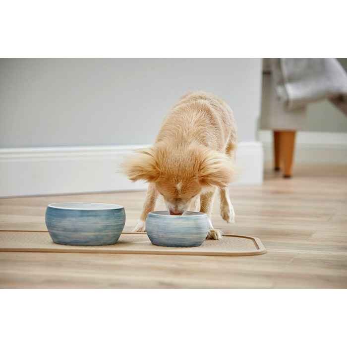 Миска для собак Wolters Diner Stone XL, 2.0 л, блакитна