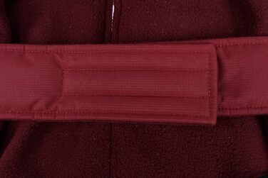 Зимова куртка для собак Ragna Rot, 35 см - теплий фліс, світловідбиваючі смуги, водонепроникна, для Чихуахуа, Йоркширського тер'єра, Пуделя