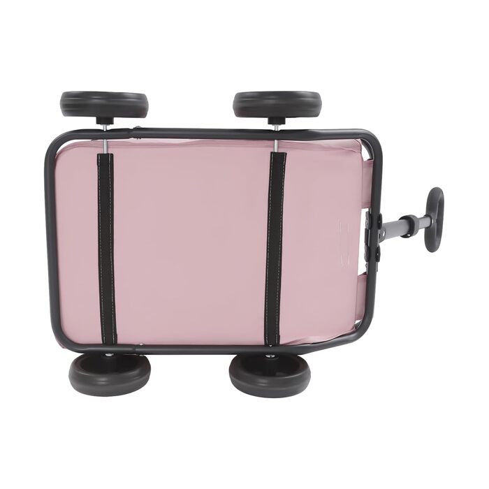 Візок для собак та котів, складаний, рожевий, до 10 кг, 86 x 51 x 35 см