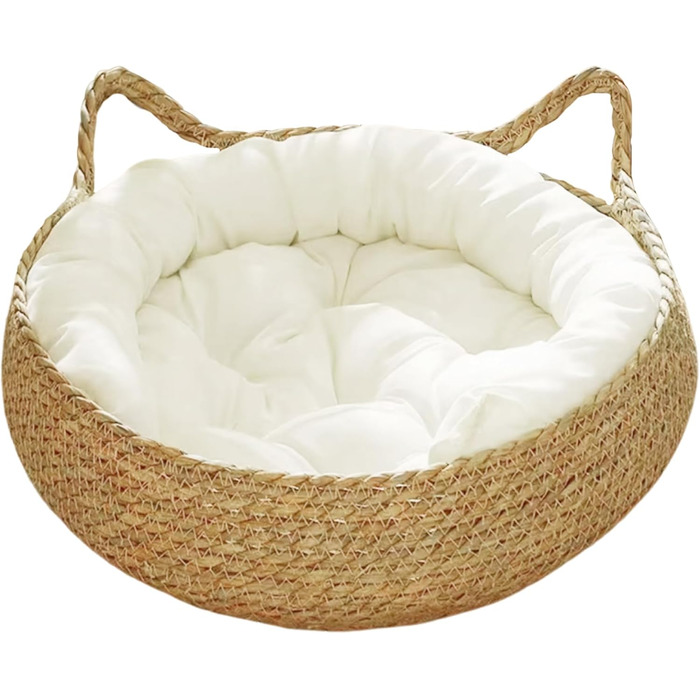 Кігтеточка-гніздо для котів Obelunrp, 43 см, круг, з м'яким подушкою, стійка до подряпин, для дому, для кошенят та великих котів