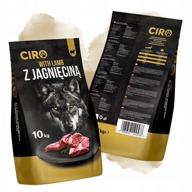 Сухий корм Ciro High Protein для дорослих собак великих порід, 10 кг