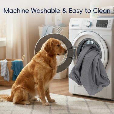 Ліжко для собак Sytopia XXL з Memory Foam, 127x86.4x25.4 см, для великих та літніх собак, ортопедичне, водонепроникне