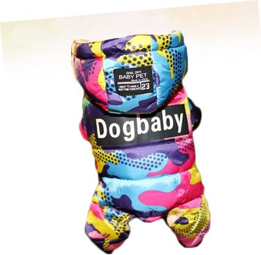 Зимова куртка для собак BESPORTBLE, водонепроникна, камуфляж, XL, для активного відпочинку