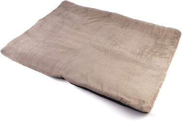 М'яка підстилка для собак, 100x70 см - водонепроникна, миється, нековзна, коричнева